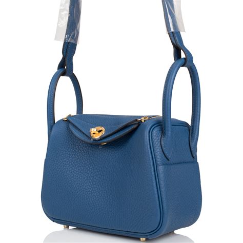 hermes lindy deep blue|hermes mini lindy.